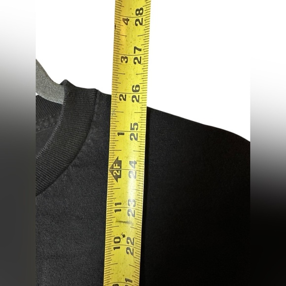 Brave New World Long Sleeve Graphic Tee Black Surf Shirt Gildan Medium - Picture 9 of 9